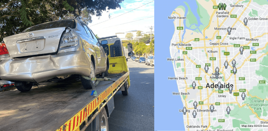 Pickup Locations Adelaide